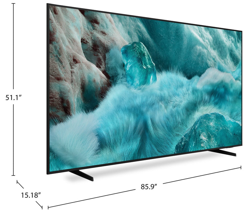 SAMSUNG 98\" Q7F QLED 4K UHD Vision AI Smart Tizen OS TV (QN98Q7FAAFXZC) - 2025 Model
