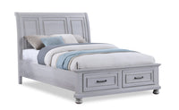 Kylie Queen Sleigh Storage Bed 