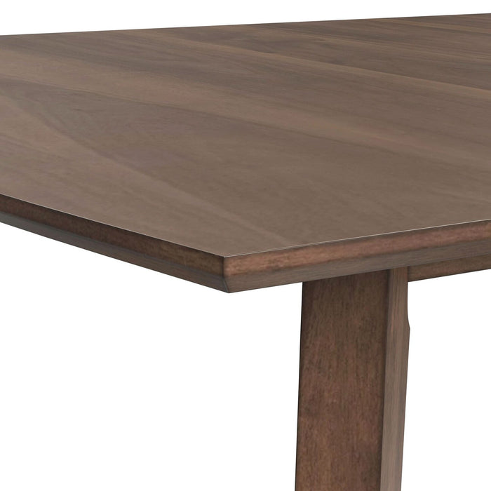 Rain Dining Table, 72\"W - Brown