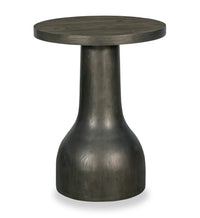 Eldon 20” Modern Round Solid Wood End Table - Coffee Bean 