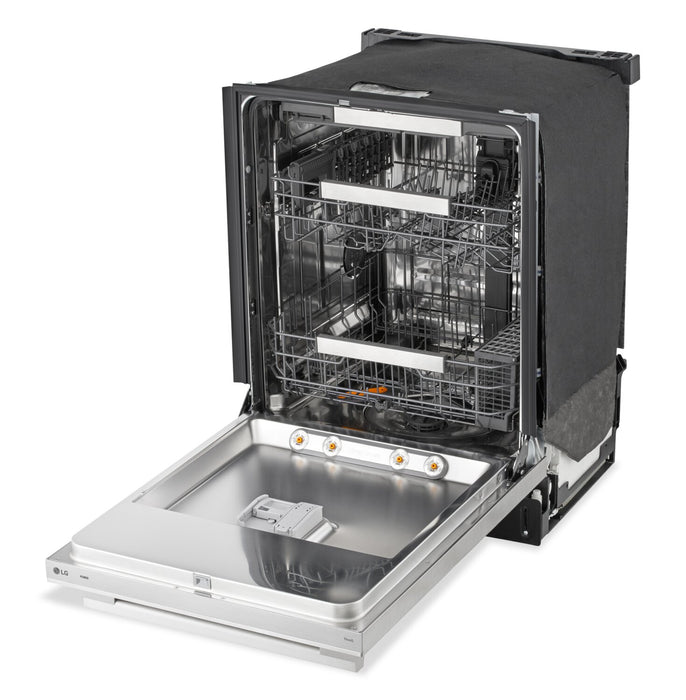 LG 24\" 42 dBA Built-In Top-Control Dishwasher with QuadWash® Pro - Stainless Steel - LDNTH753S 