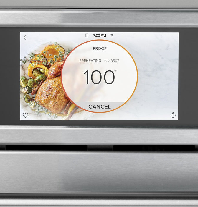 Cafe 30\" 1.70 Cu. Ft. Electric Wall Oven with Advantium® Technology – Stainless Steel - CSB913P2VS1