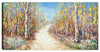Fall Forest Canvas Artwork – 30\" x 60\" 