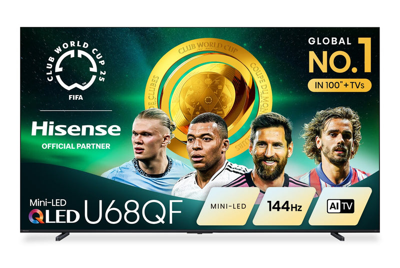 Hisense 100\" U68QF Mini-LED 4K UHD QLED AI TV