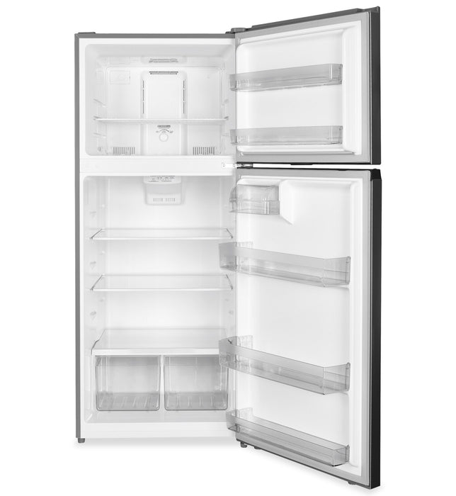 Danby 27” 18 Cu. Ft. Top Mount Refrigerator – Stainless Steel Look - DFF176B1SLDB
