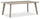 ["Muskoka Outdoor Patio Dining Height Table - Resin Wicker, Aluminum, UV & Weather Resistant - Beige"]