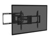 Seneca SDA51 Full Motion Dual Stud TV Mount for 40\" to 90\" TVs – Black