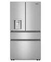 Whirlpool 36” 29 Cu. Ft. French Door Refrigerator - Fingerprint-Resistant Stainless Steel - WRMF3536SZ