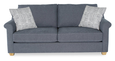 Finesse 81" Contemporary Chenille Fabric Sofa - Flint | Sofa contemporain Finesse de 81 po en tissu de chenille - silex