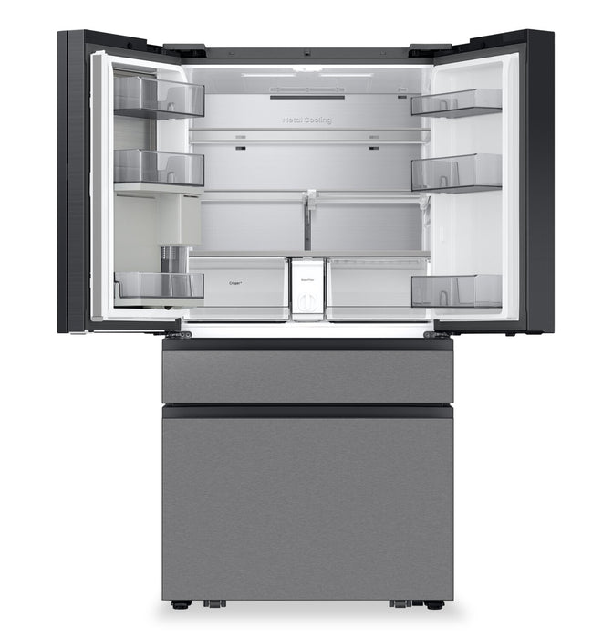 Samsung 36\" 29 Cu. Ft. Bespoke French-Door Refrigerator with AI Home Screen - RF90F29BECRAA