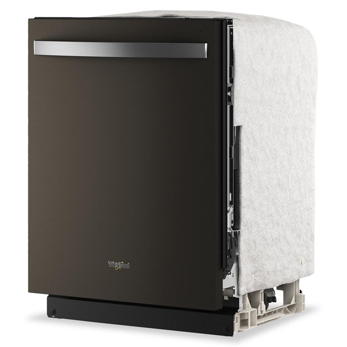 Whirlpool 24\" 47 dBA Built-In Dishwasher - Fingerprint Resistant Black Stainless Steel - WDTS8024SV