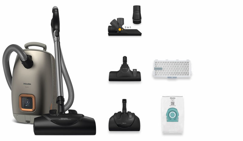 Miele Guard L1 Electro Canister Vacuum with Bag – Titanium PF - 41UFE036CDN