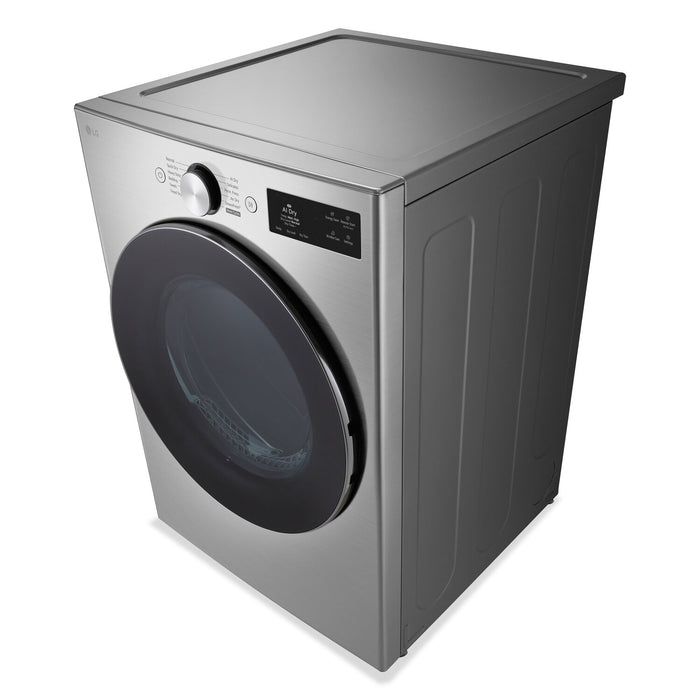 LG 7.4 Cu. Ft. Smart Front-Load Electric Dryer with AI Sensory Dry - Graphite Steel -  DLEX5800V