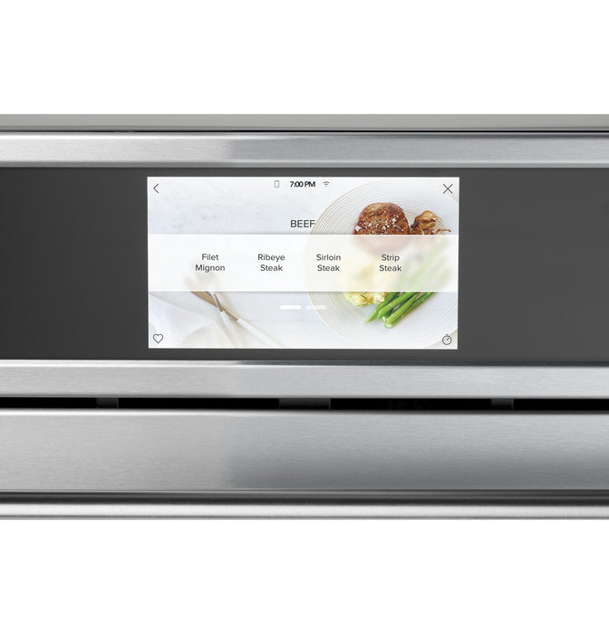 Cafe 30\" 1.70 Cu. Ft. Electric Wall Oven with Advantium® Technology – Stainless Steel - CSB913P2VS1