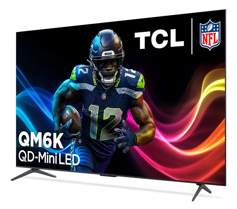 TCL 75\" QM6K QD-Mini LED QLED 4K UHD Smart Google TV (75QM6K)
