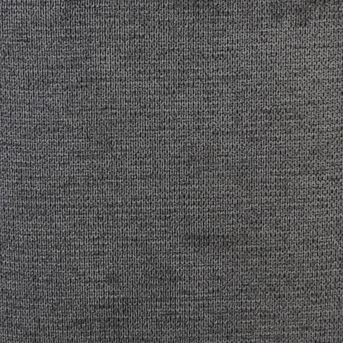 Sara Wing-Back Dining Chair with Polyester Fabric, Metal - Grey