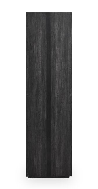 Brenner 20\" Bookcase Pier with Storage – Charcoal 