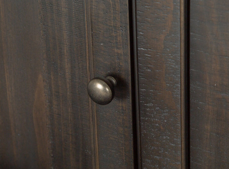 Wesley 70\" Traditional TV Stand with Storage and Cable Management for TVs up to 75\" - Graphite