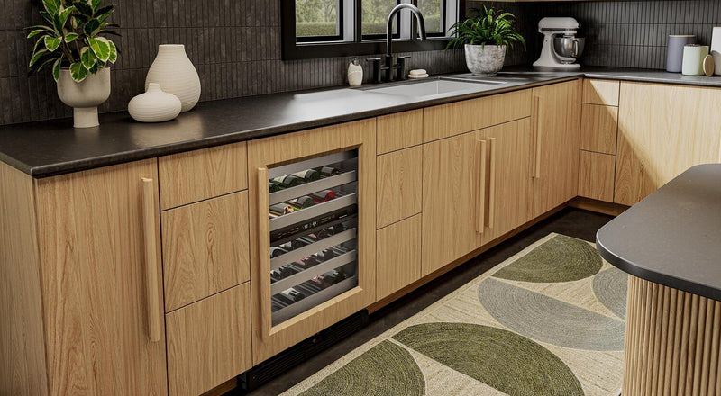 KitchenAid 24\" Undercounter Wine Cooler with Full-Extension – Panel Ready - KUWR324SPA