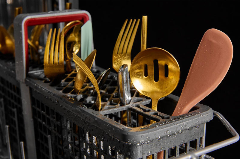 KitchenAid 24\" 44 dBA Dishwasher with 360° Max Jets™ Third Rack – Juniper - KDTS724SJP