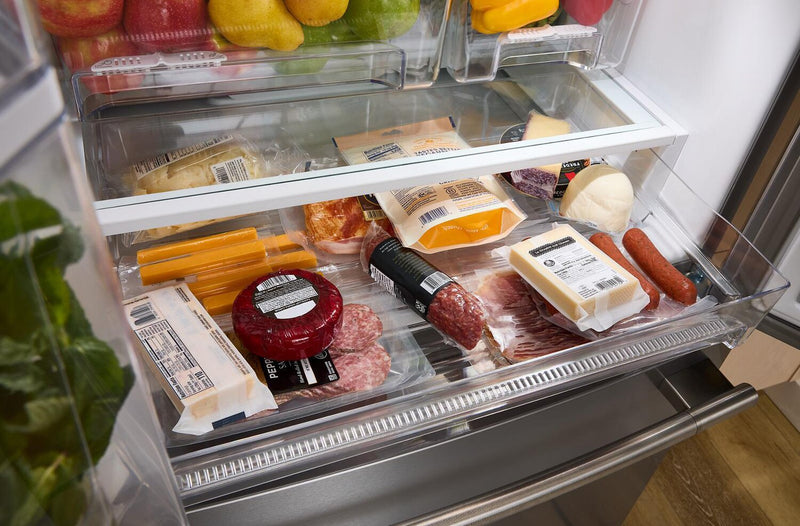 KitchenAid 20 Cu. Ft. 30\" French Door Refrigerator - PrintShield® Stainless Steel - KRFF330SPS