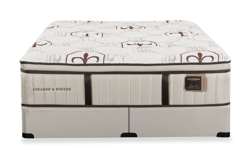  Stearns & Foster® Burnley Luxury Pillowtop Medium King Mattress Set