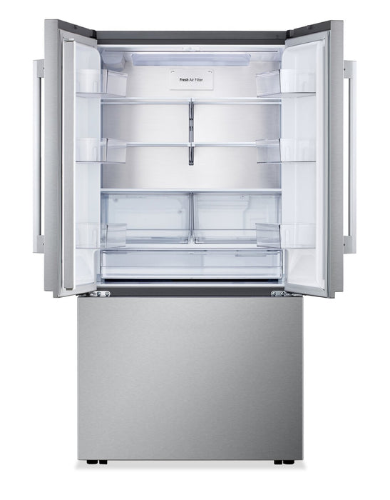 LG 36\" 25.1 Cu. Ft. French-Door Counter-Depth Refrigerator - Smudge Proof Stainless Steel - LF25BZH42S