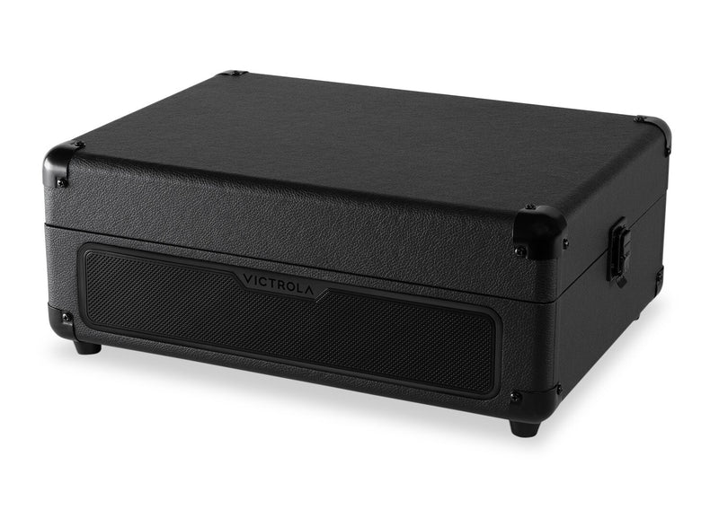 Victrola Journey Glow Illuminated Briefcase Record Player – Black (VSC-700SB-BLK)