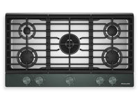 KitchenAid Gas-on-Metal Cooktop with Integrated Wok Grate – Juniper - KCGK536SJP 