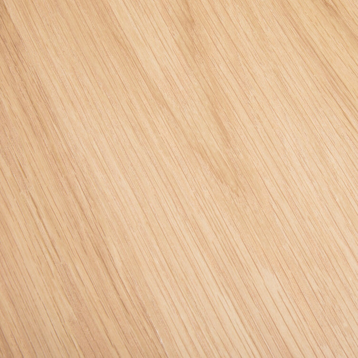 Viola 29.5\" Modern Round Top Coffee Table – Natural Oak