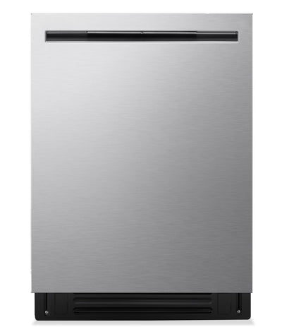 LG 24" 46 dBA Built-In Top-Control Dishwasher with QuadWash® - Stainless Steel - LDNPQ555S |  Lave-vaisselle encastré LG à 46 dBA de 24 po avec commandes sur le dessus et QuadWashMC - acier inoxydable - LDNPQ555S