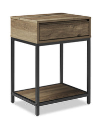 Akio Nightstand - Dark Brown 