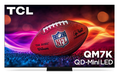 TCL 55" QM7K QD Mini-LED QLED 4K UHD Smart Google TV (55QM7K) - 2025 Model | Téléviseur intelligent QLED Mini DEL TCL QD QM7K UHD 4K de 55 po avec Google TVMC (55QM7K) - modèle 2025