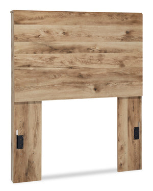 Derekson Panel Headboard for Kids, Natural - Twin Size