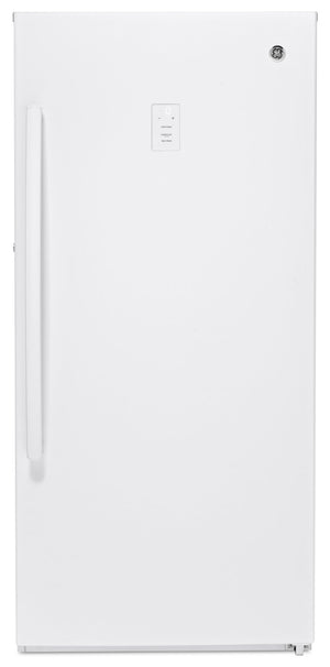 GE 14.1 Cu. Ft. Frost-Free Upright Freezer - FUF14SMRWW