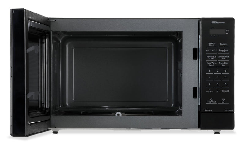 Panasonic 1.2 Cu. Ft. Countertop Microwave Oven – Black - NNST66QSC