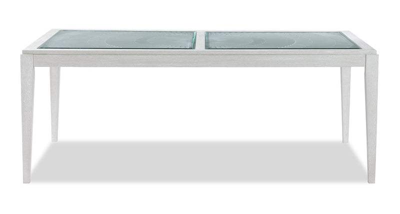 Vida 5pc Dining Set with Table & 4 Chairs, 78\"W - Sand