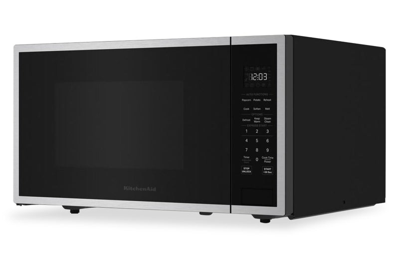 KitchenAid 1.5 Cu. Ft. Countertop Microwave with Air Fry - PrintShield Stainless Steel - KMCS522SPS
