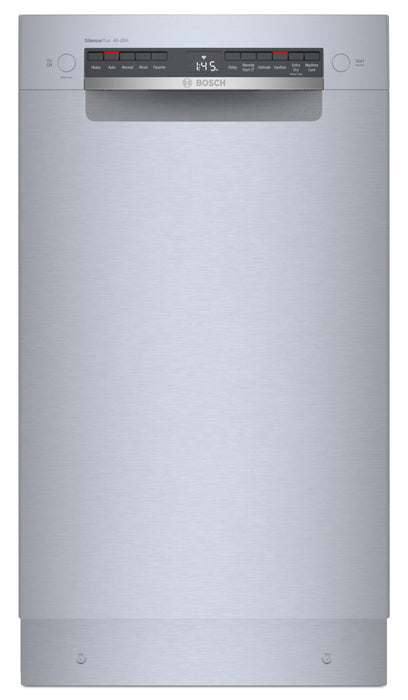 Bosch 18\" 300 Series Smart Front-Control Dishwasher with PrecisionWash® and Third Rack - SPE53C55UC