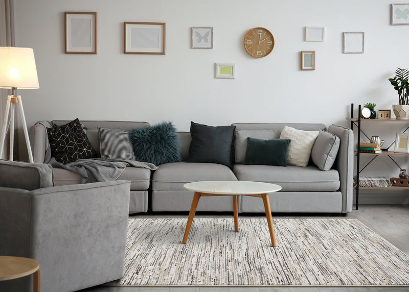 Perry Beige Area Rug - 7' x 10'