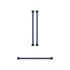 Thor Kitchen Handle and Knob Set for 36” Refrigerator in Gun Metal Blue - CKA-RF3621-BLU