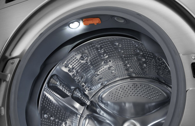 LG 5.8 Cu. Ft. Smart Front-Load High-Efficiency Steam Washer - Graphite Steel - WM5800HVA