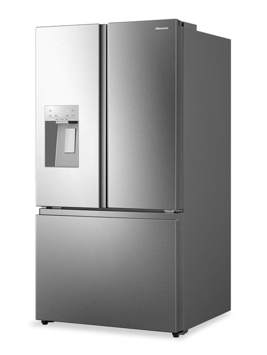 Hisense 36\" 30 Cu. Ft. French Door Refrigerator – Fingerprint Resistant Stainless Steel HRF300P7DSE