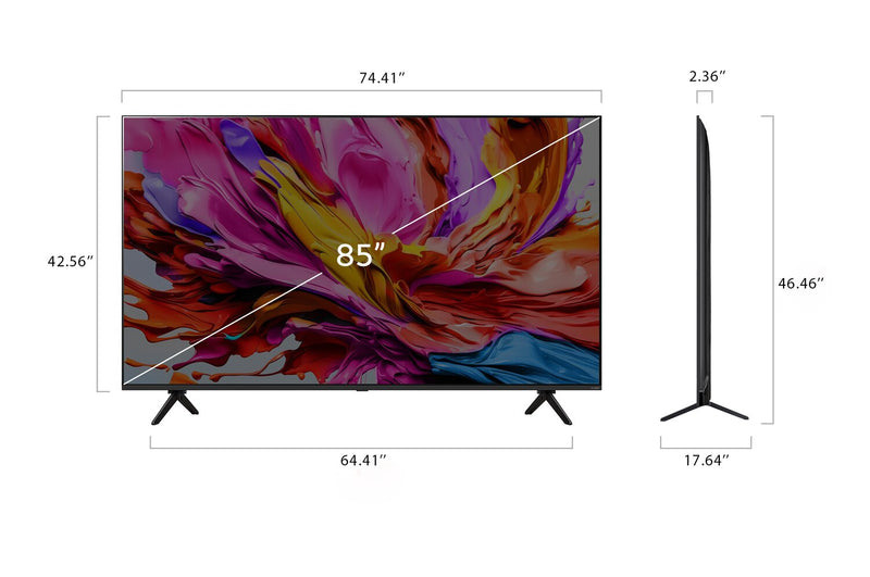 LG 85\" QNED91 QNED Evo AI Mini-LED 4K Smart TV (55QNED91AUA.ACCQ) – 2025 Model 