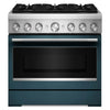 KitchenAid 5.1 Cu. Ft. Dual Fuel Range with No Preheat Air Fry – Agave - KFDS936SAG