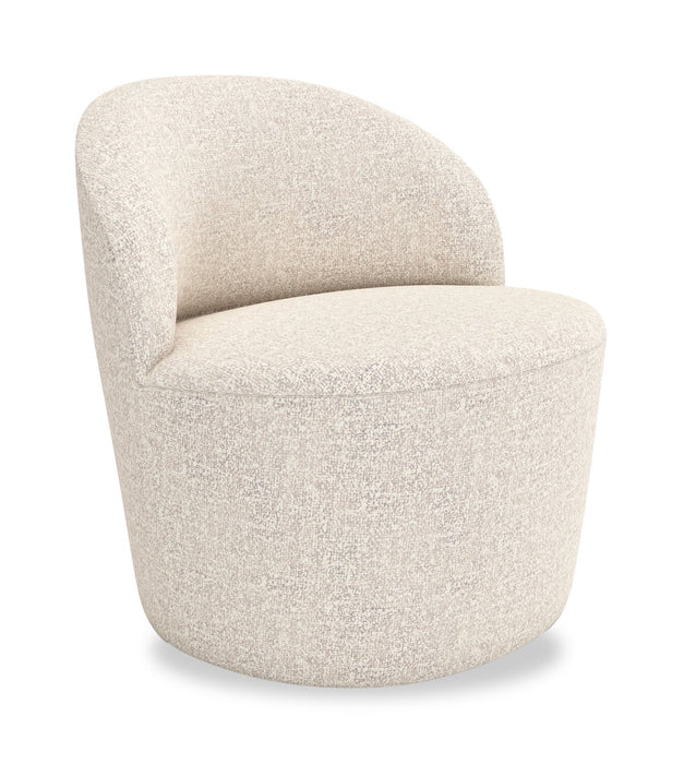 Lexi 28.35\" Fabric Accent Chair – Beige