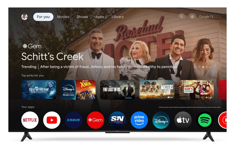 TCL 55\" S45K 4K UHD Google Smart TV