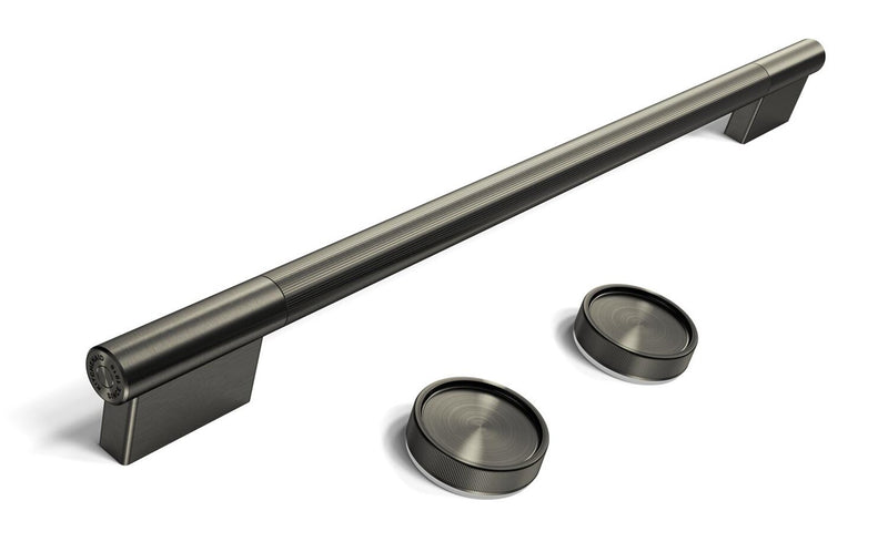 KitchenAid Handle Kit for 30\" Single Wall Oven or Built-in Microwave – Black Ore – W11774411