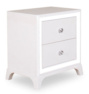 Halo Nightstand - White