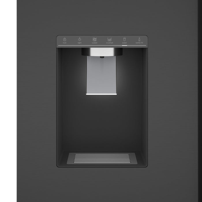 Bosch 21.6 Cu. Ft. French-Door Bottom Mount Refrigerator - Black Stainless Steel - B36CD52SNB
